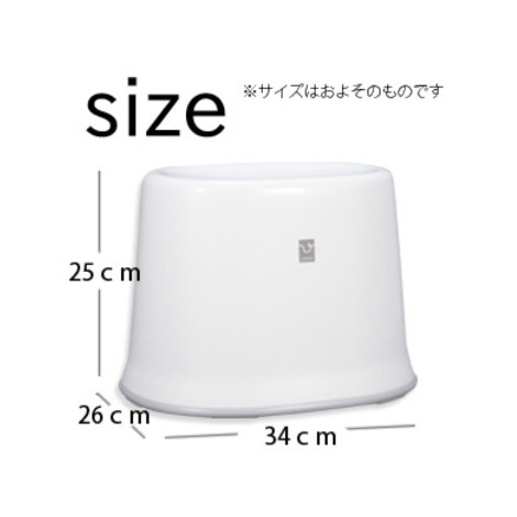 アンティプロ Untie Pro 風呂椅子角H-UPR｜シンカテック