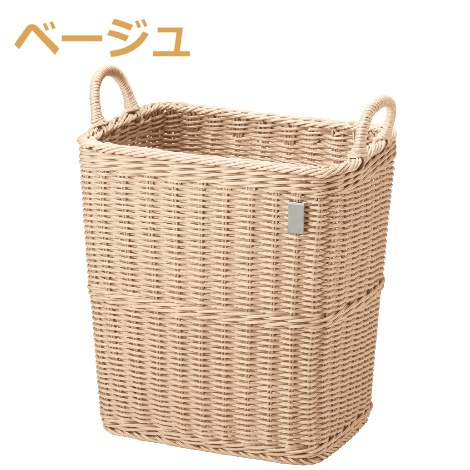 洗える抗菌素材 脱衣バスケット  W41×D31×H44(52)cm｜サンリツ