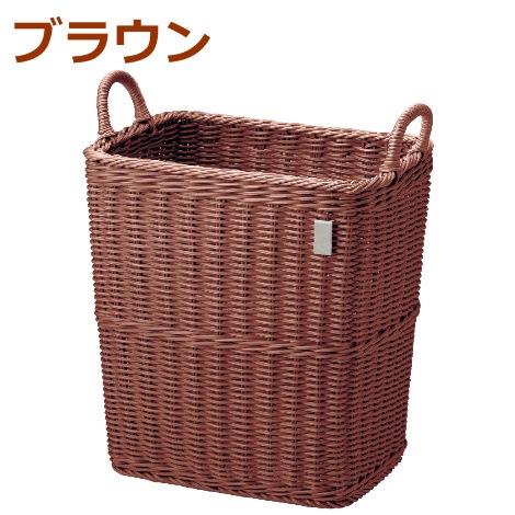 洗える抗菌素材 脱衣バスケット  W41×D31×H44(52)cm｜サンリツ