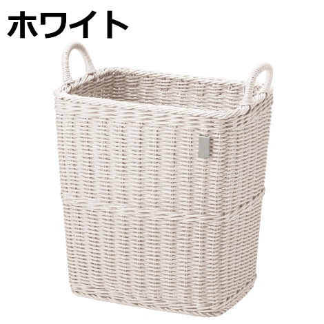 洗える抗菌素材 脱衣バスケット  W41×D31×H44(52)cm｜サンリツ