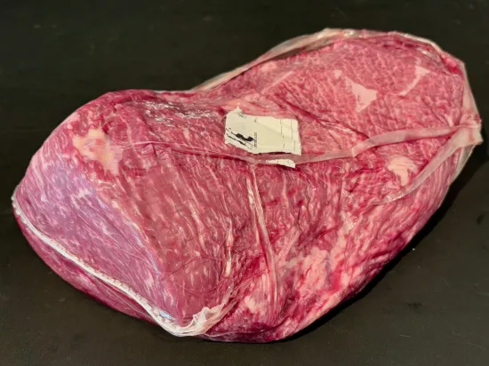 【不定貫】黒毛和牛イチボ/チルド　経産牛/グリムキ　約2.0㎏