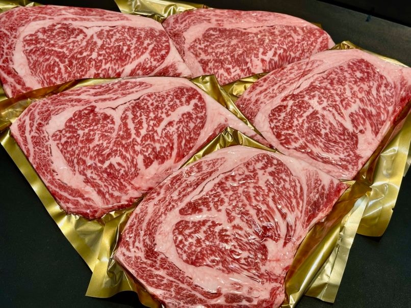 黒毛和牛リブロースステーキ 5枚(合計1.0㎏)　