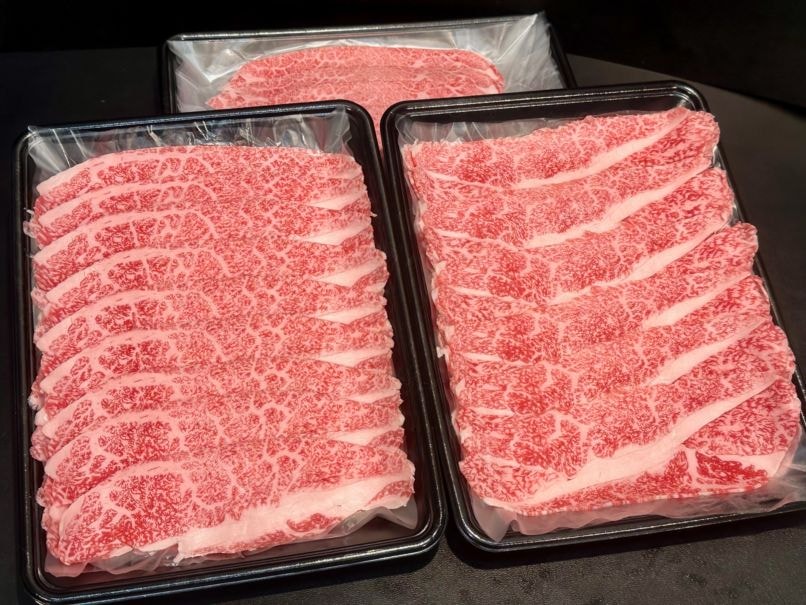 国産黒毛和牛リブロースカブリ 焼しゃぶ用 400g/1パック