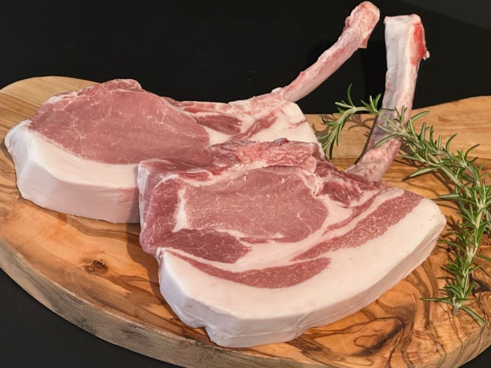 国産豚トマホーク 360g～【とちぎゆめポーク】