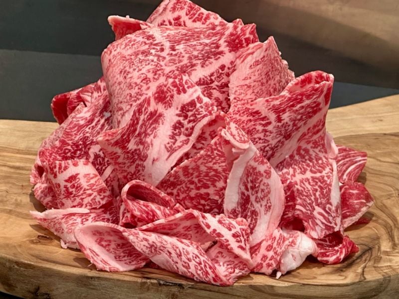 国産黒毛和牛切り落とし(薄切り)　1.0㎏　