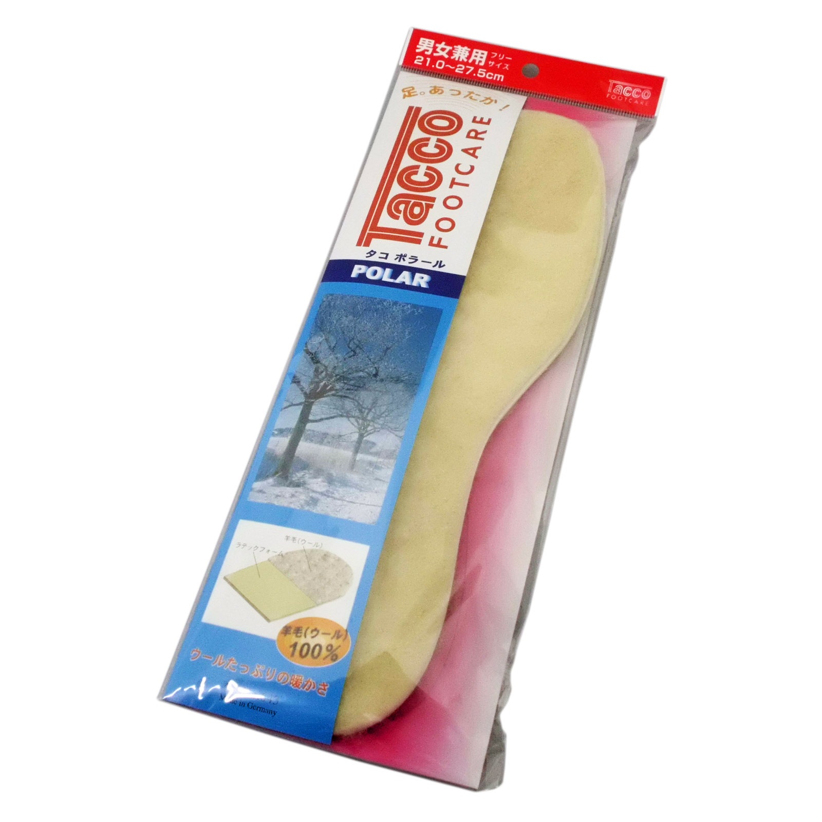 TACCO タコ ポラール 男女兼用フリーサイズ