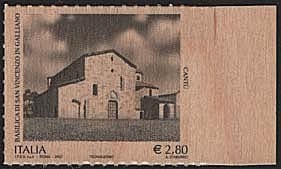 木製切手（イタリア,2007）