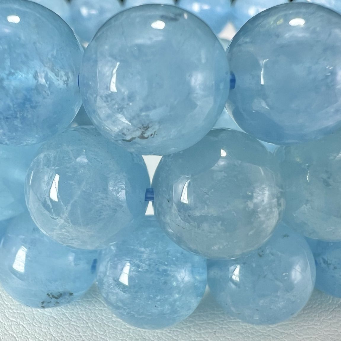 アクアマリン　12mm　ブレスレット