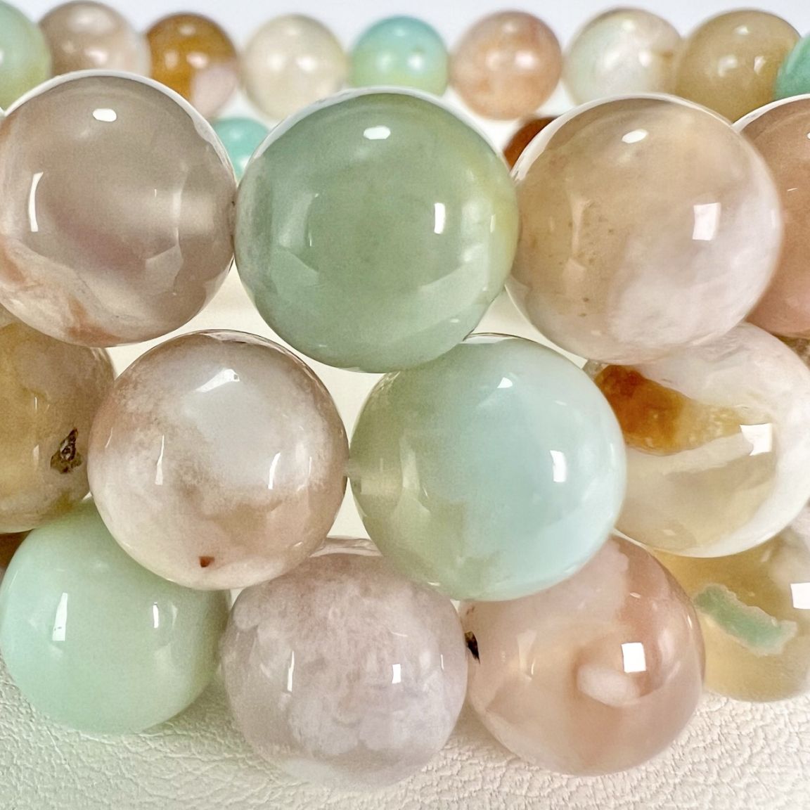 モスアゲート 14mm バングル｜Arancia Stone アランシアストーン公式通販