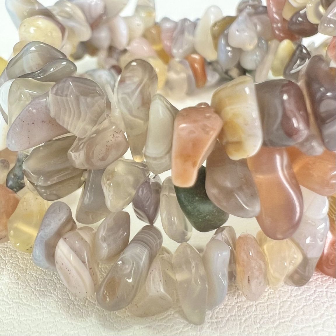 モスアゲート 14mm バングル｜Arancia Stone アランシアストーン公式通販