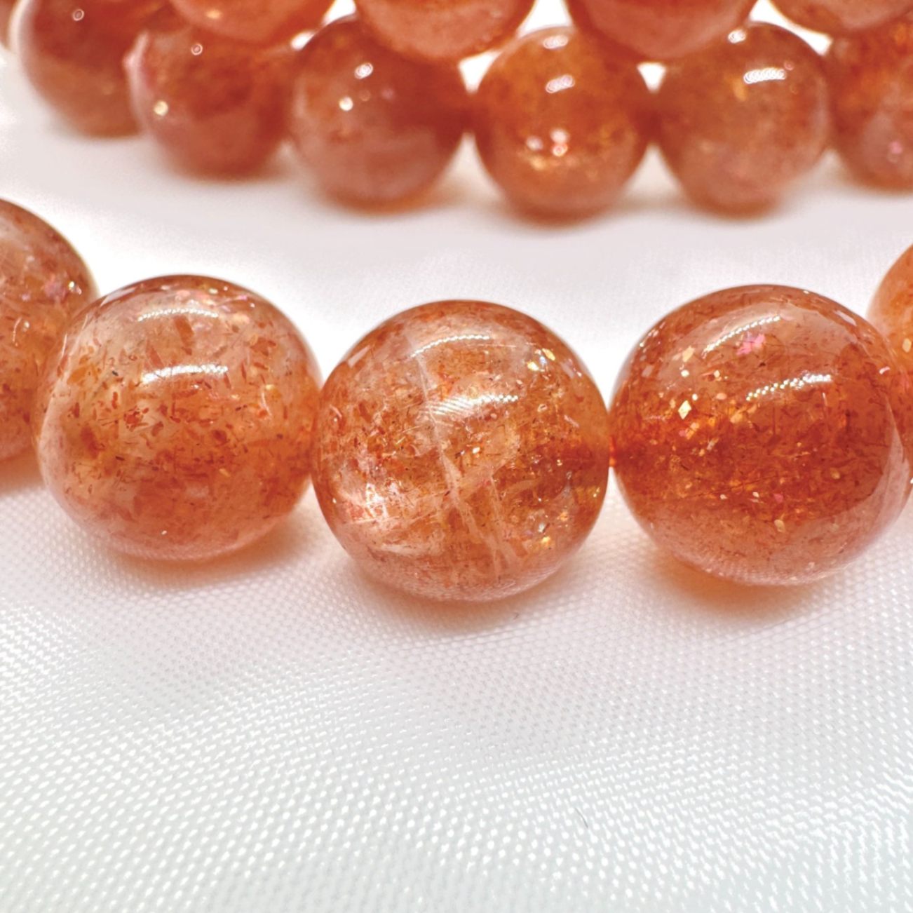 グリーンアルーシャサンストーン 10mm ブレスレット｜Arancia