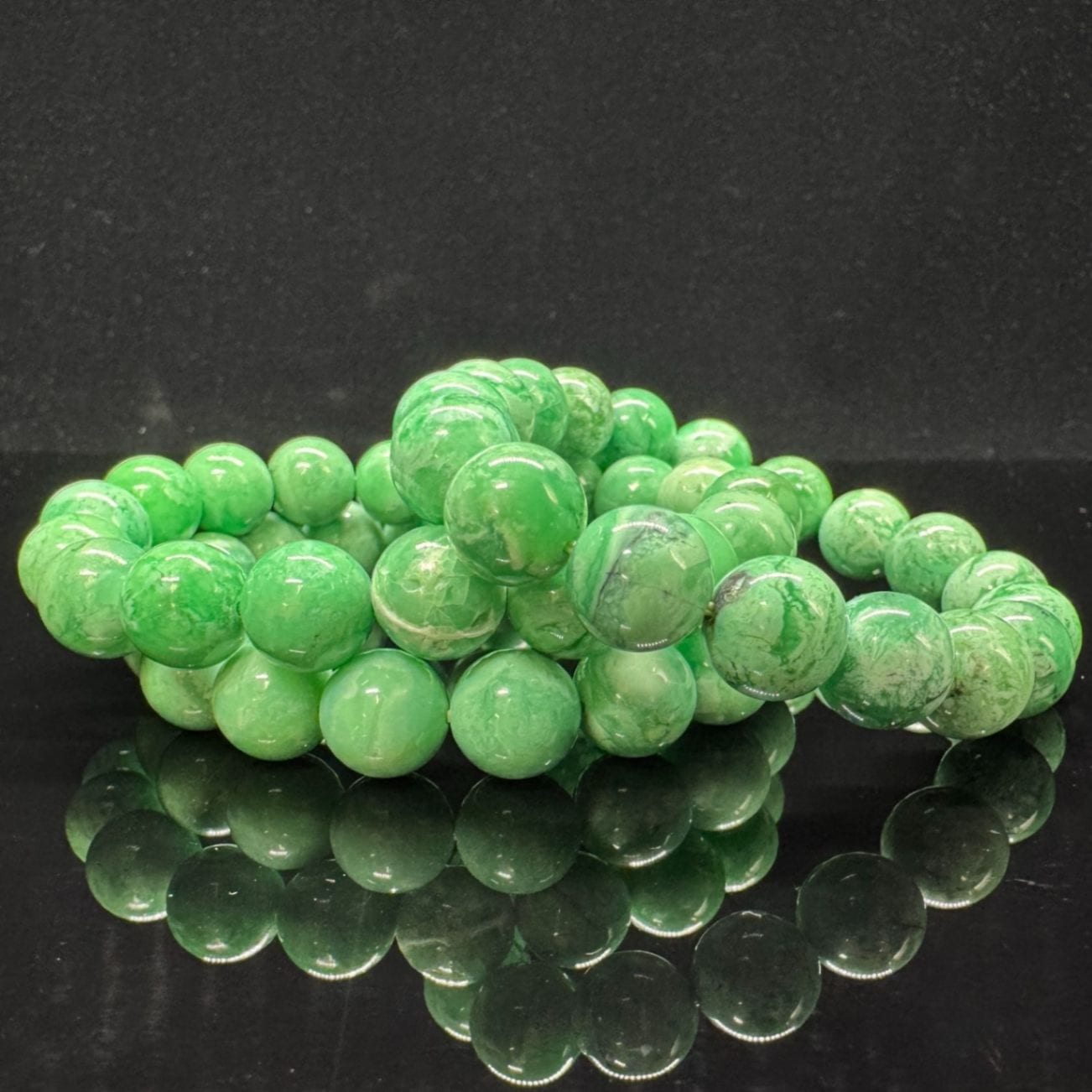 バリサイト　ブレス　8ミリ　16センチ バリサイト8mm シンプルブレスレット｜天然石・パワーストーン