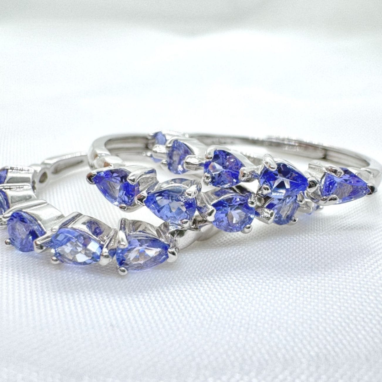 美品❗️14号✨4℃✨k10YGブルーサファイアエタニティリング rg0334.jpg