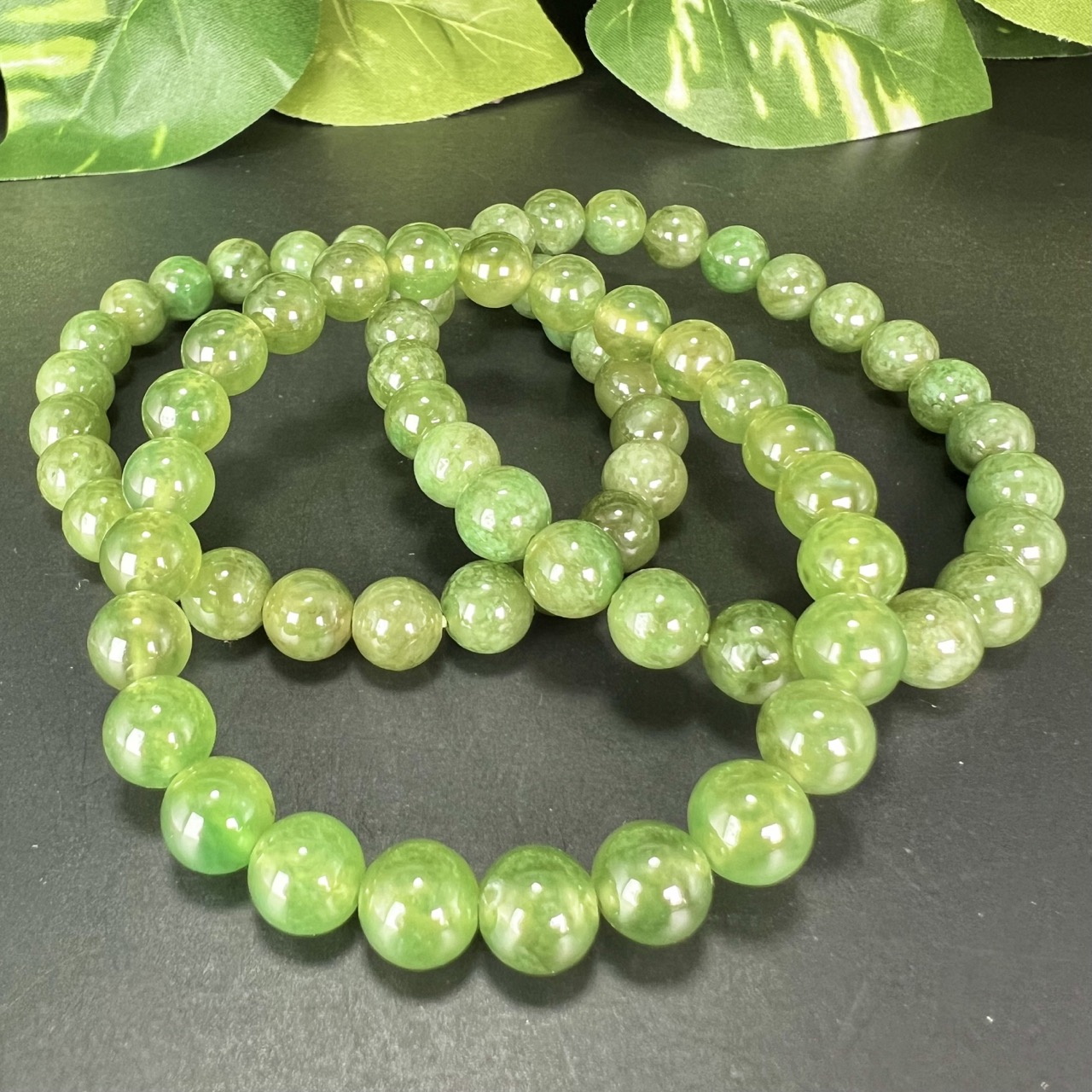 ★ユッキー様★ 【超希少石】アイドクレース　ベスビアナイト　ブレスレット 希少石】アイドクレース 7mm ブレスレット｜Arancia Stone アランシア