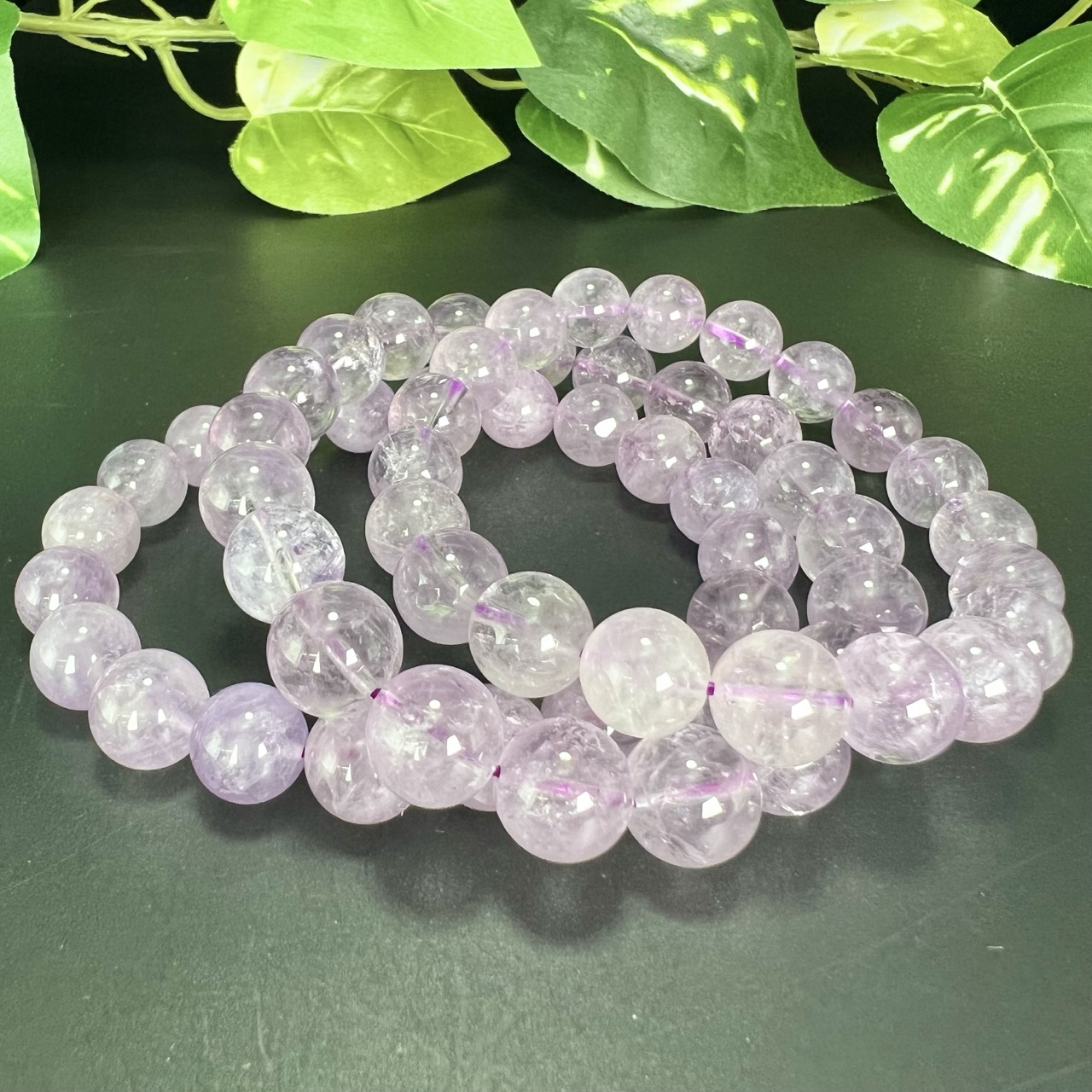 アイリスラベンダーアメジスト 9mm ブレスレット｜Arancia Stone