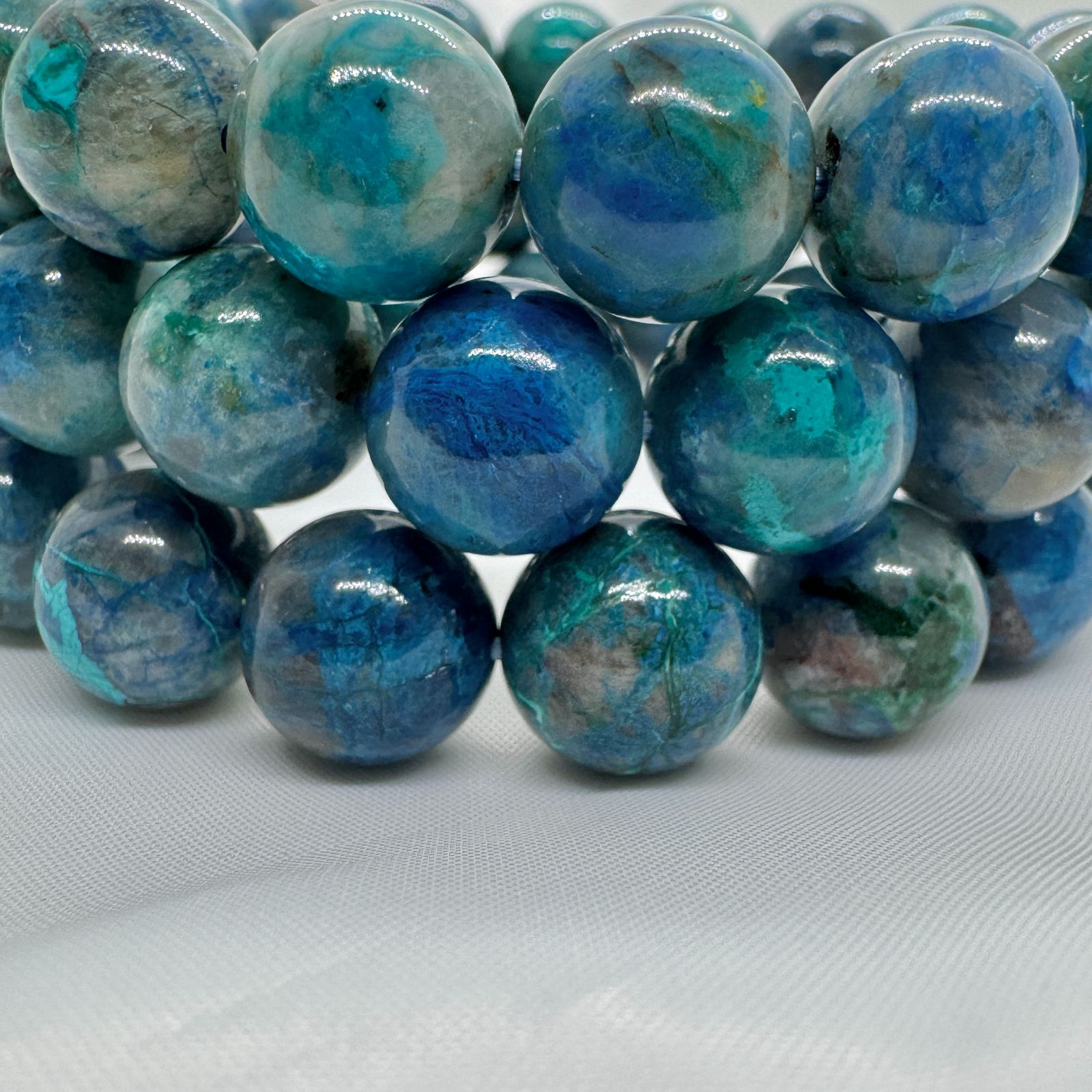 ★(かな！)リッチクリソコーラ 11.8ミリ珠 ブレスレットD(SA+) ☆(かな！)リッチクリソコーラ 11.8ミリ珠 ブレスレットD(SA+)