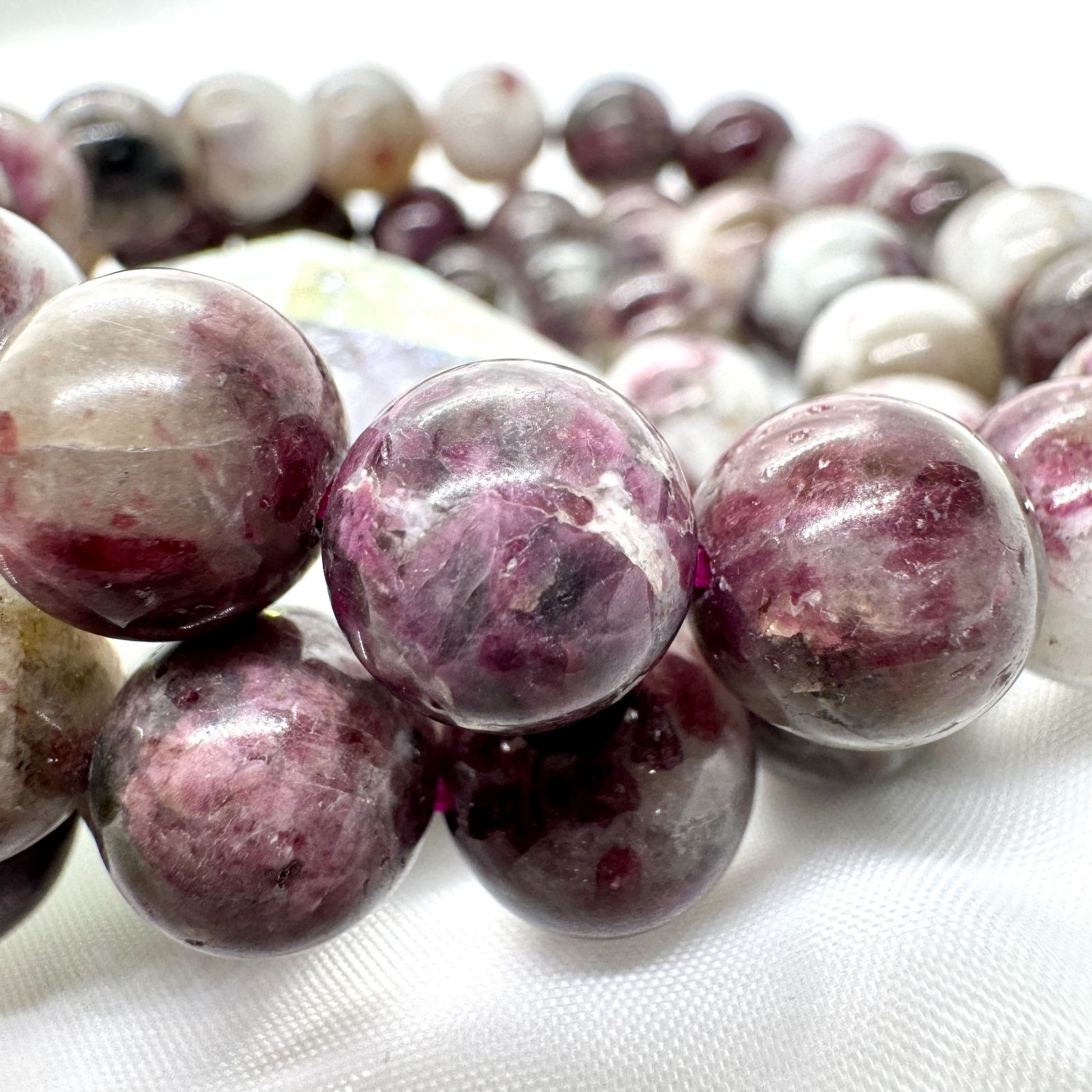 梅花トルマリン 12mm ブレスレット｜Arancia Stone アランシアストーン