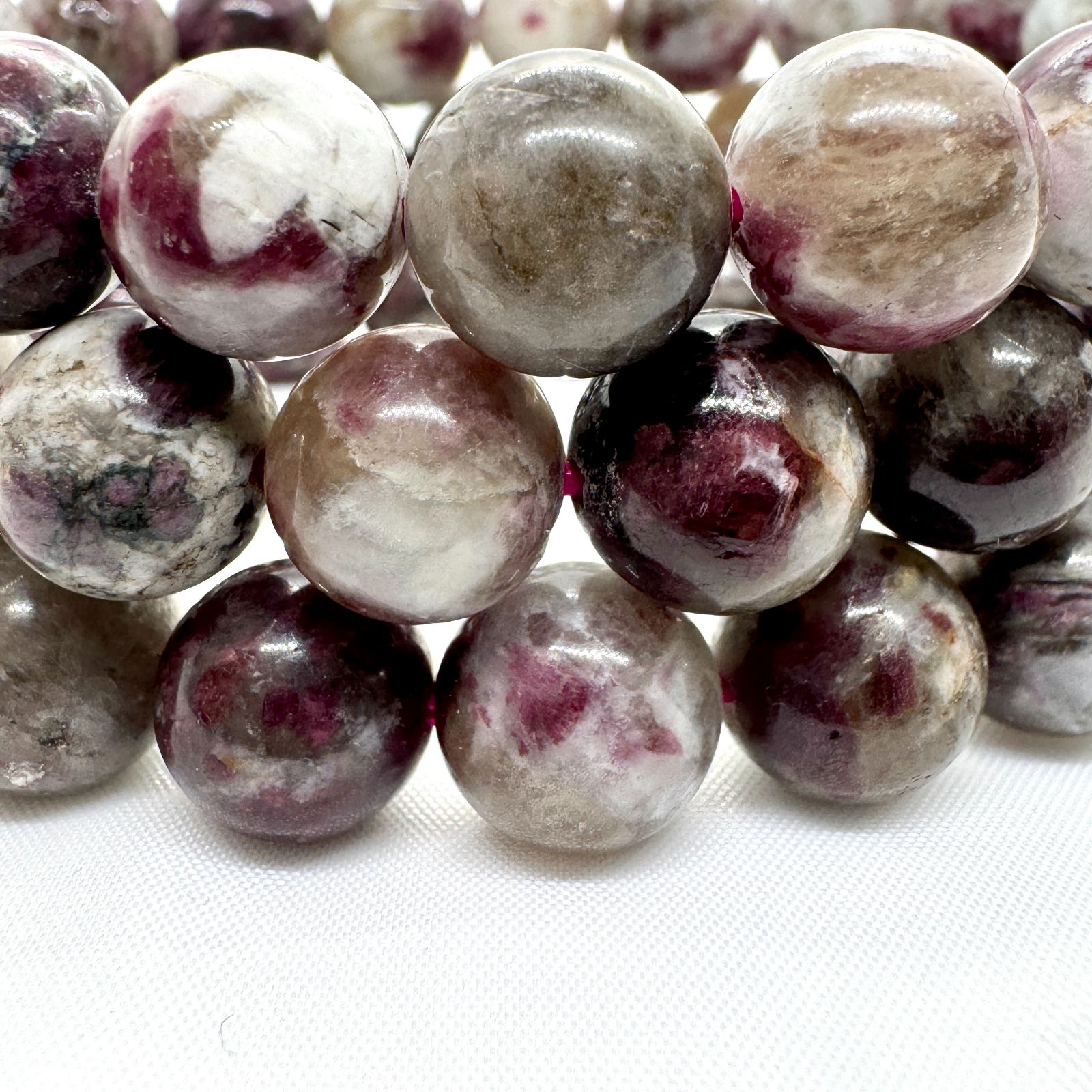 梅花トルマリン 12mm ブレスレット｜Arancia Stone アランシアストーン