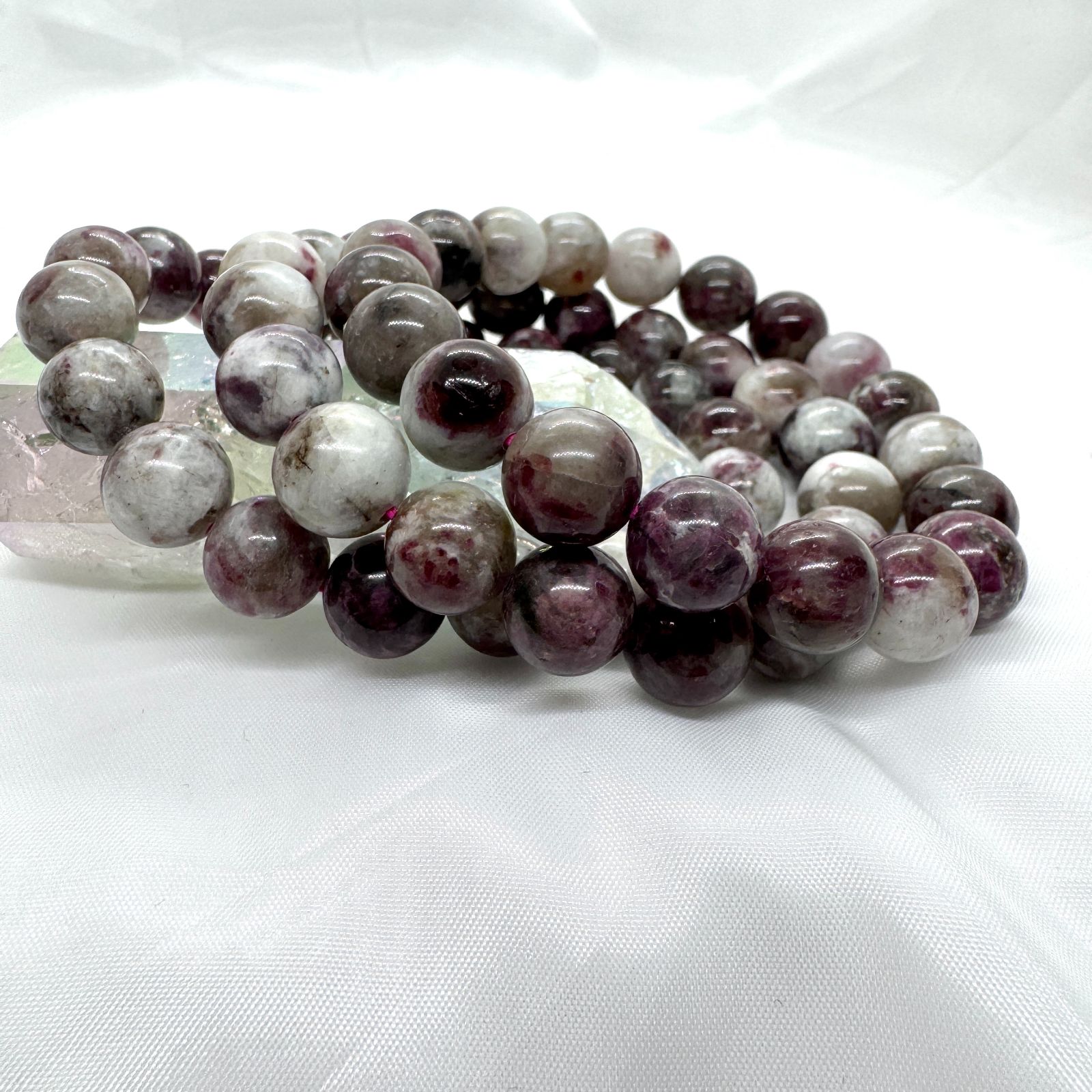 梅花トルマリン 12mm ブレスレット｜Arancia Stone アランシアストーン