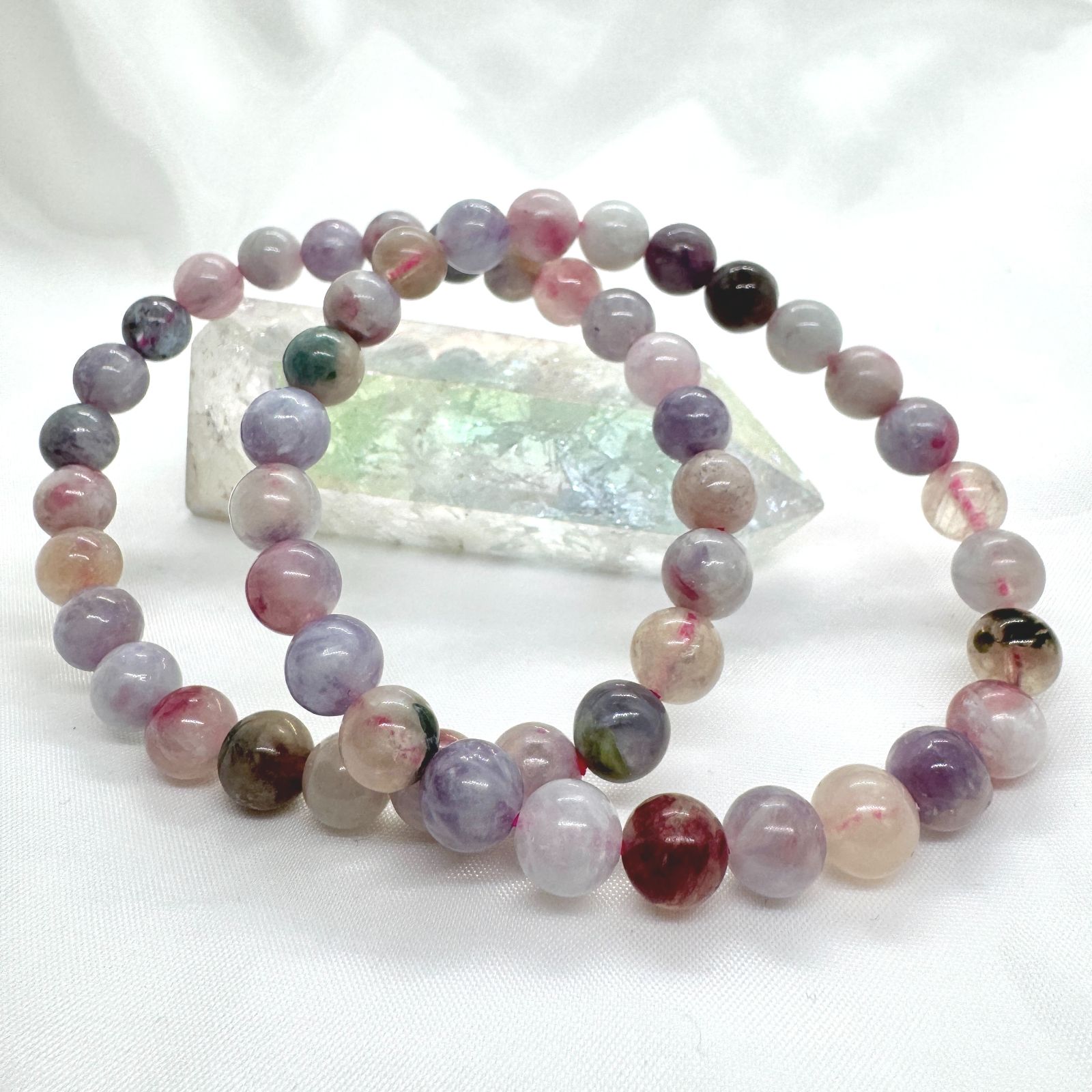 ユニコーンレピドライト 7mm ブレスレット｜Arancia Stone