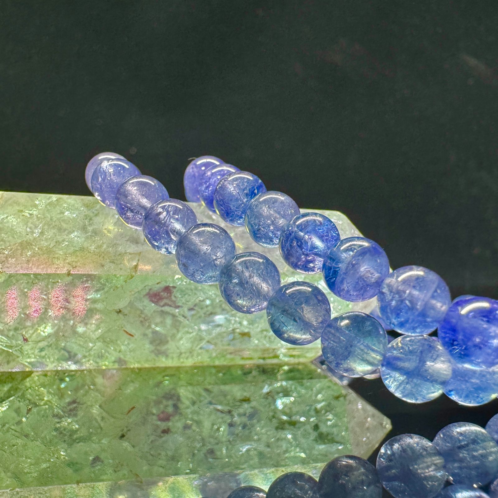高品質】宝石質タンザナイト 6mm ブレスレット｜Arancia Stone