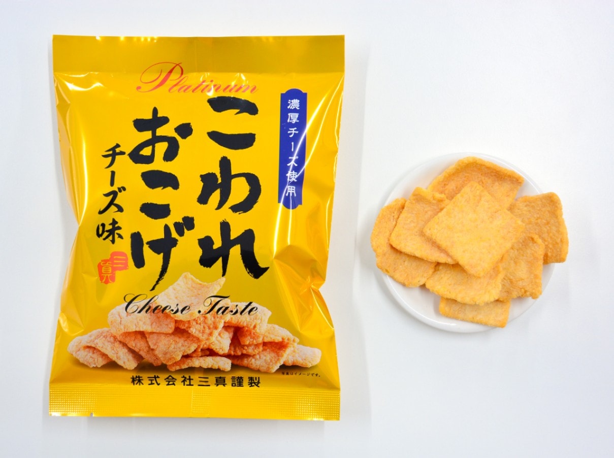 こわれおこげ チーズ味 | 久助・割れ | あられちゃん家オンラインショップ