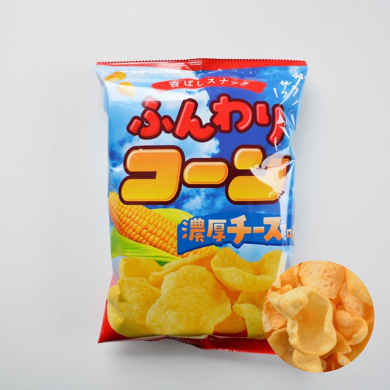 ふんわりコーン 濃厚チーズ味