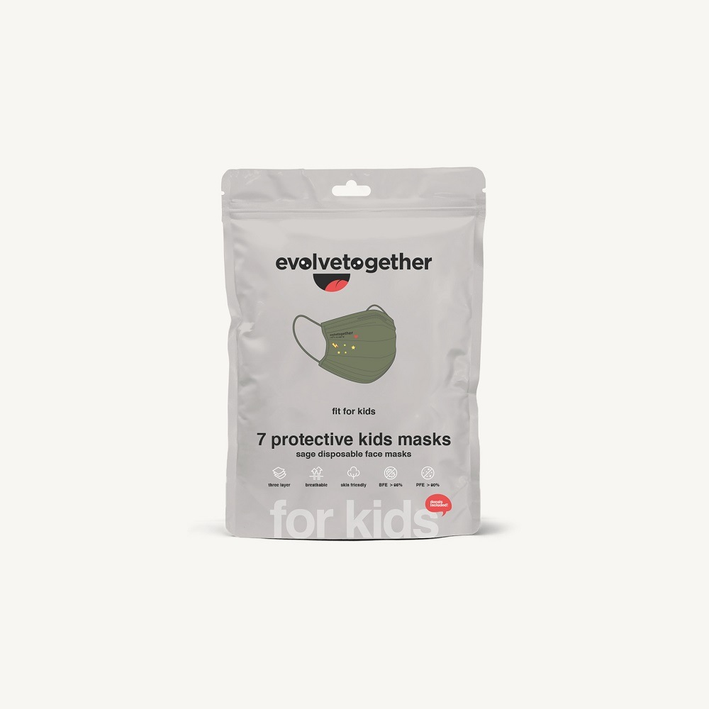 evolvetogetheramazonia - kids 7 face masks