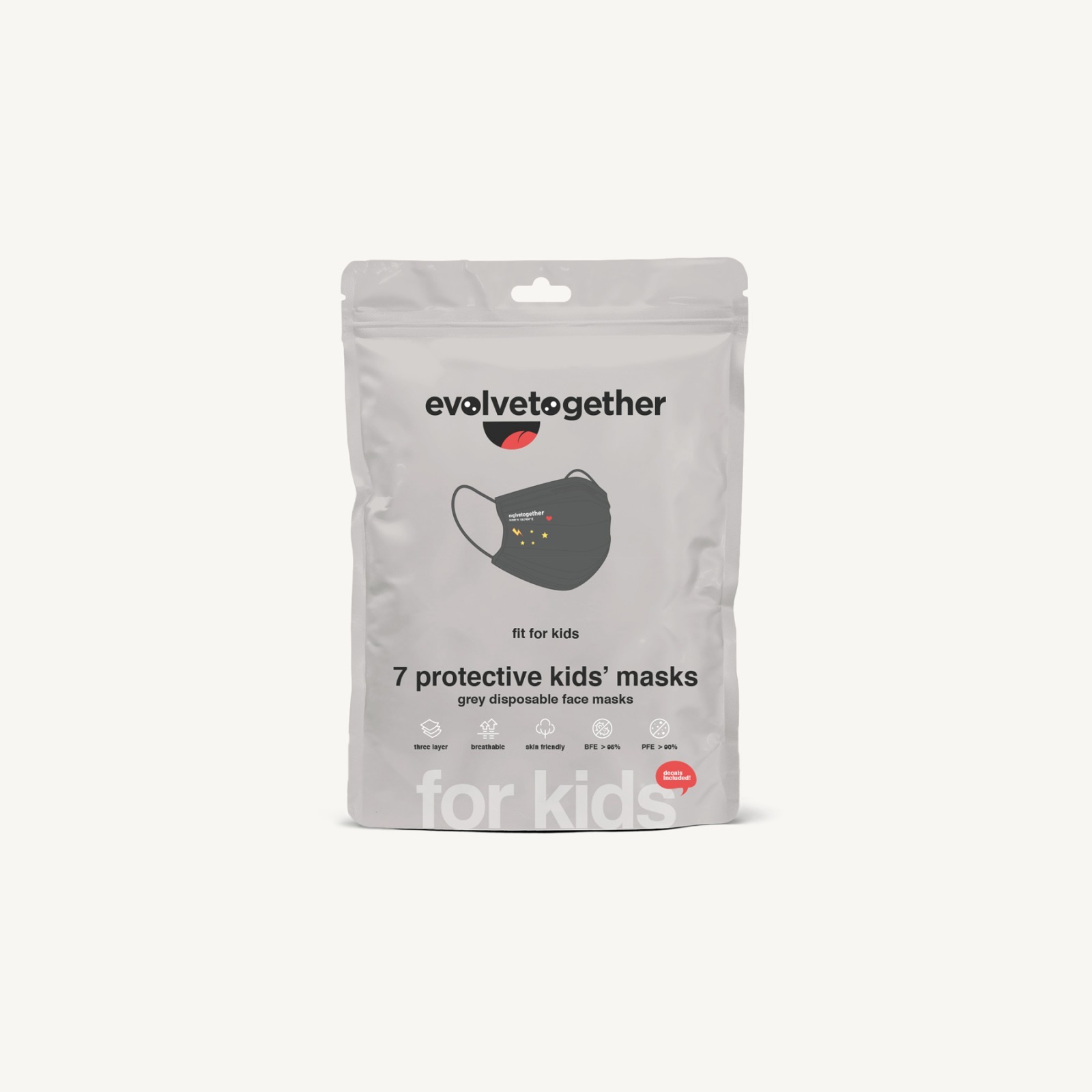 evolvetogethertokyo - kids 7 face masks