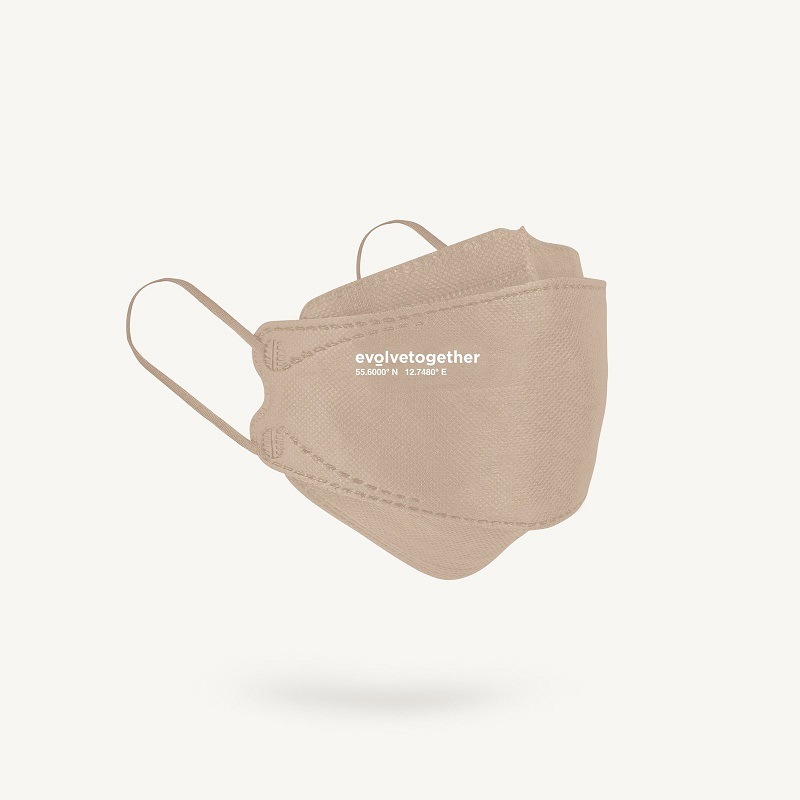 evolvetogethercopenhagen - 5 khaki KN95 masks