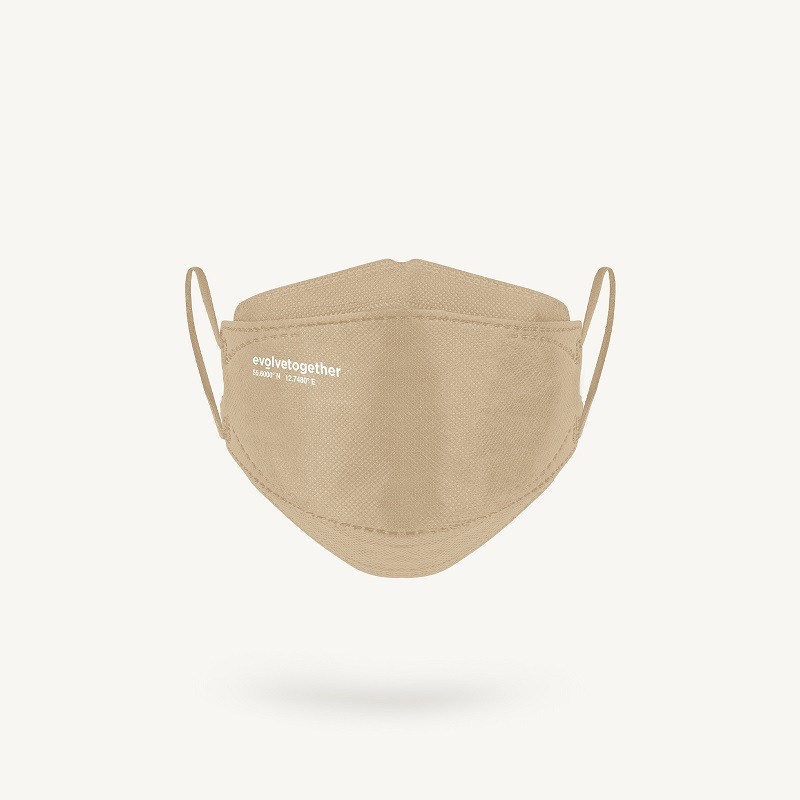 evolvetogethercopenhagen - 5 khaki KN95 masks