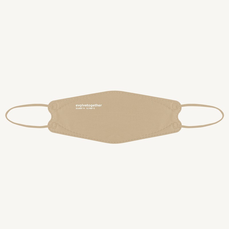 evolvetogethercopenhagen - 5 khaki KN95 masks