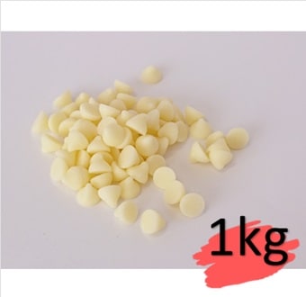 森永 ホワイトチップチョコ5号 300g | 焼き込み用チョコ・チョコ