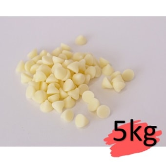 ＜大袋＞森永　ホワイトチップチョコ５号　5㎏