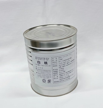 アイサンヨー　白桃（ハーフ） 1号缶　