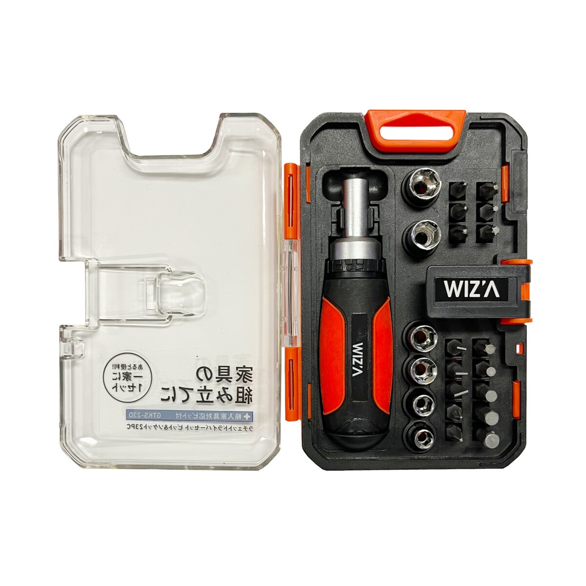 グレートツール 2WAYオフセットラチェットハンドルセット ビット