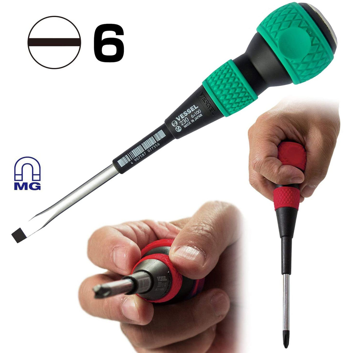 ベッセル　貫通ドライバー 強力貫通ドライバー No.100(-6×300) | 製品情報 | 株式会社ベッセル