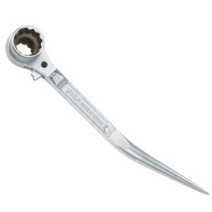 TOP　RM17×19CSN-BT　短ガチャ鳶仕様　コンパクトショートラチェッチレンチ