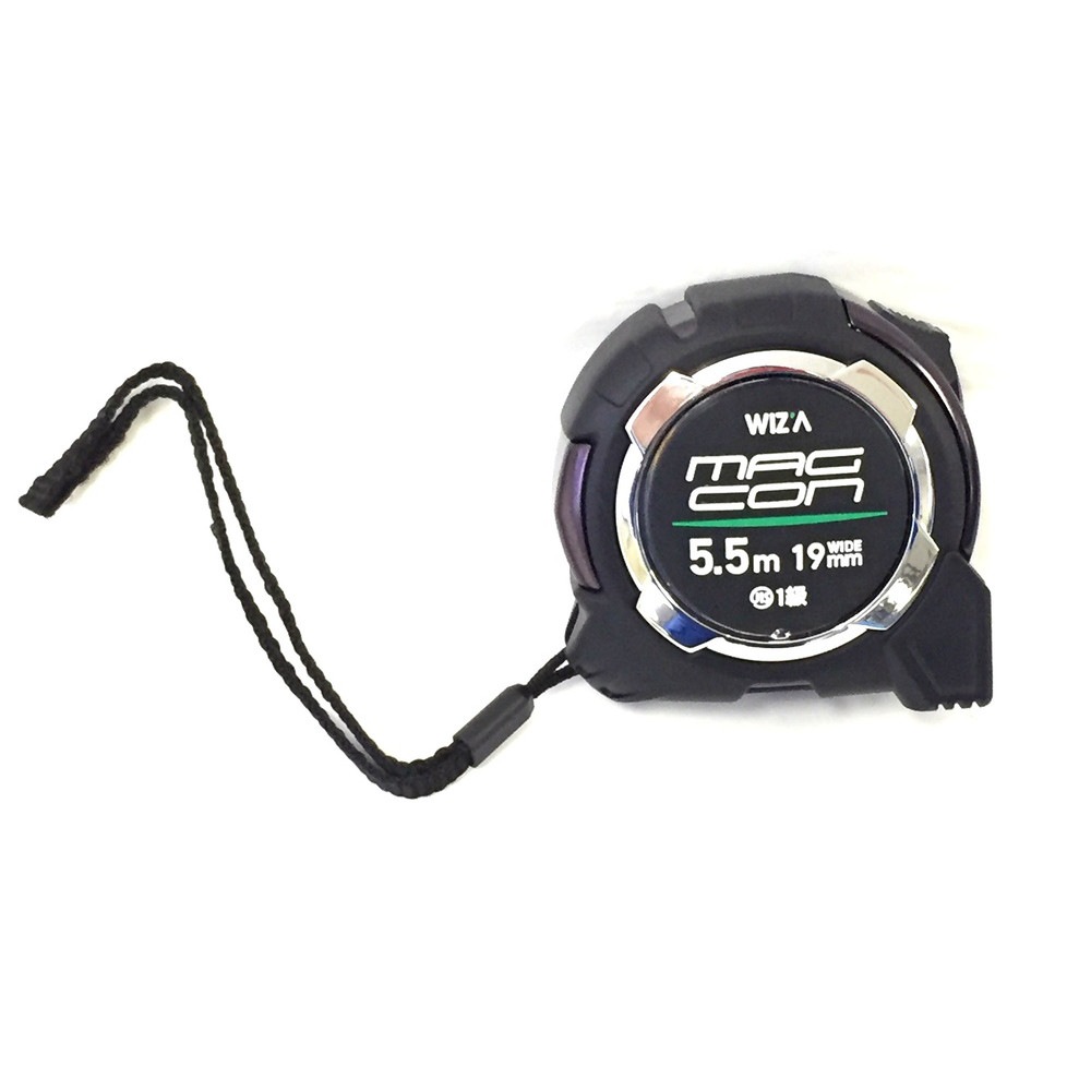 ウイザ WIZA マグコン ロック式コンベックス 19mm幅×5．5m