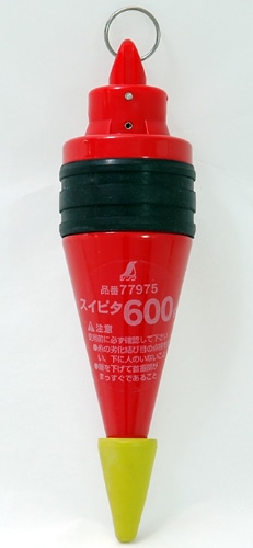 シンワ測定 下げ振り錘 静止機能付 スイピタ 600G 77975 | 工具