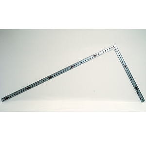 シンワ測定 曲尺平ぴた シルバー 50cm 表裏同目 JIS 10032