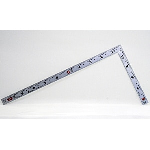 シンワ測定 曲尺平ぴた シルバー 1尺/30cm 併用目盛 10048