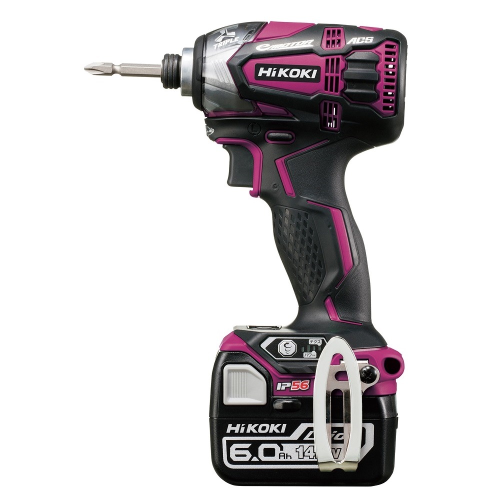 【送料無料】ハイコーキ HiKOKI コードレス インパクトドライバー WH14DDL2 2LYPK R