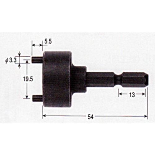 ベッセル ディスクナット用ピンレンチ No.A202050P | 工具,先端工具