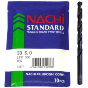 NACHi ナチ スタンダードドリル 鉄工用ドリル 袋 SD 3.4mm 10本入