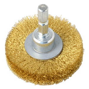 六角軸付ホイールブラシ 真鍮 50mm RH-4 アークランズ