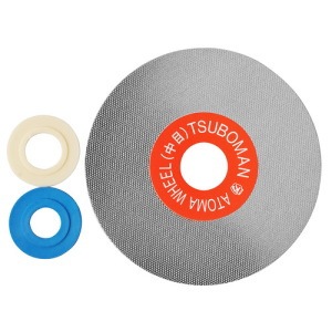 ツボ万 ダイヤモンド アトマホイール 中目 φ100mm