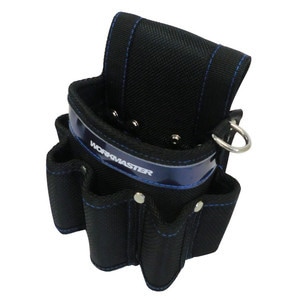 ワークマスター 小型腰袋 差付 1段 ネイビー WMK-02N アークランズ