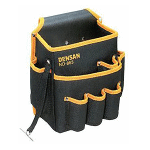 【送料無料】DENSAN デンサン 電工キャンバスハイポーチ ND-863