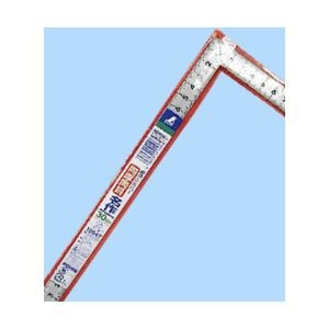 シンワ測定 曲尺 同厚／シルバー／名作 10647 30cm 表裏同目 同厚